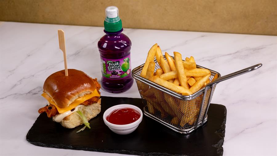 Mini Chicken Burger Meal