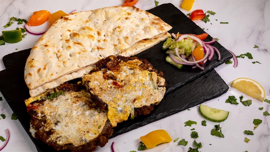 Peshawari Kebab Naan